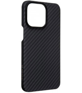 Juodas dėklas Apple iPhone 14 Pro telefonui "Tactical MagForce Aramid Cover"