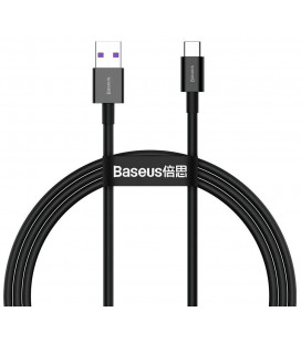 Juodas laidas USB - Type-C 66W 100cm "Baseus Superior"