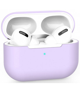 Violetinis dėklas Apple Airpods Pro 1 / 2 ausinėms "Tech-Protect Icon"