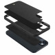 Juodas dėklas Apple iPhone 14 Plus / 15 Plus telefonui "Spigen Cyrill Kajuk MAG Magsafe"