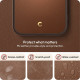 Rudas dėklas Apple iPhone 14 Plus / 15 Plus telefonui "Spigen Cyrill Kajuk MAG Magsafe"