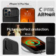 Juodas dėklas Apple iPhone 14 Pro Max telefonui "Spigen Optik Armor MAG Magsafe"