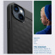 Matinis juodas dėklas Apple iPhone 14 Plus / 15 Plus telefonui "Caseology Parallax Mag Magsafe"