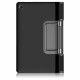 Juodas atverčiamas dėklas Lenovo Yoga Tab 11 YT-J706 planšetei "Tech-Protect Smartcase"
