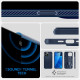 Mėlynas dėklas Apple iPhone 14 Pro Max telefonui "Spigen Liquid Air"