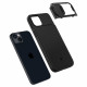 Juodas dėklas Apple iPhone 14 Plus / 15 Plus telefonui "Spigen Optik Armor MAG Magsafe"