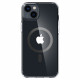 Skaidrus (Carbon Fiber) dėklas Apple iPhone 14 Plus / 15 Plus telefonui "Spigen Ultra Hybrid MAG Magsafe"