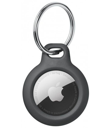 Juodas dėklas Apple Airtag "Tech-Protect Rough"