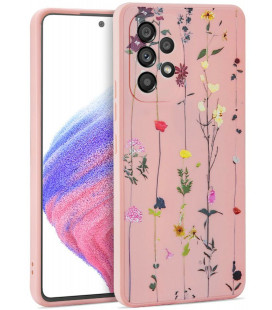 Dėklas Samsung Galaxy A53 5G telefonui "Tech-Protect Mood Garden Pink"