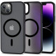 Matinis juodas dėklas Apple iPhone 14 telefonui "Tech-Protect Magmat Magsafe"