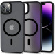 Matinis juodas dėklas Apple iPhone 14 Plus telefonui "Tech-Protect Magmat Magsafe"