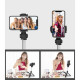 Juoda selfie - asmenukių lazka, trikojis "Tech-Protect L02S Wireless Selfie Stick Tripod"