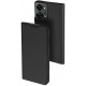 Juodas atverčiamas dėklas Oneplus Nord 2T 5G telefonui "Dux Ducis Skin Pro"