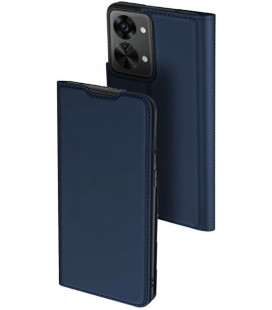 Mėlynas atverčiamas dėklas Oneplus Nord 2T 5G telefonui "Dux Ducis Skin Pro"