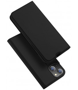 Juodas atverčiamas dėklas Apple iPhone 14 telefonui "Dux Ducis Skin Pro" 