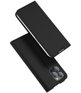 Juodas atverčiamas dėklas Apple iPhone 14 Pro Max telefonui "Dux Ducis Skin Pro"
