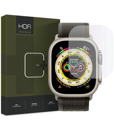 Apsauginis grūdintas stiklas Apple Watch Ultra 1 / 2 / 3 / 4 (49mm) laikrodžiui "HOFI Glass Pro+"