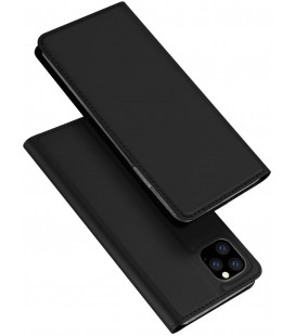 Juodas atverčiamas dėklas Apple iPhone 12 Pro Max telefonui "Dux Ducis Skin Pro"