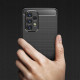 Juodas dėklas Samsung Galaxy A23 5G telefonui "Tech-Protect TPUCarbon"