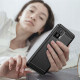 Juodas dėklas Motorola Edge 30 Neo telefonui "Tech-Protect TPUCarbon"