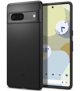 Juodas dėklas Google Pixel 7 telefonui "Spigen Thin Fit"