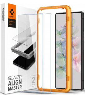 Apsauginis grūdintas stiklas Google Pixel 7 telefonui "Spigen AlignMaster Glas tR 2-Pack"