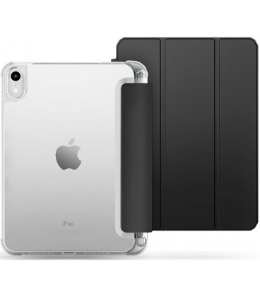 Juodas atverčiamas dėklas Apple iPad Air 4 / 5 / 6 / 2020 / 2022 / 2024 planšetei "Tech-Protect SC Pen Hybrid"