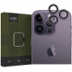 Purpurinė kameros apsauga Apple iPhone 14 Pro / 14 Pro Max telefonui "Hofi CamRing Pro+"