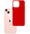Raudonas dėklas Apple iPhone 14 Plus telefonui "3mk Matt Case"