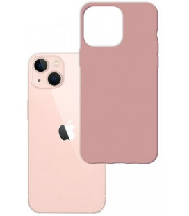 Rožinis dėklas Apple iPhone 14 Plus telefonui "3mk Matt Case"