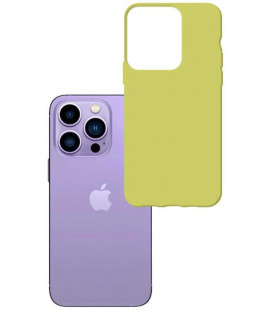 Žalias dėklas Apple iPhone 14 Pro Max telefonui "3mk Matt Case"