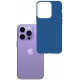 Mėlynas dėklas Apple iPhone 14 Pro Max telefonui "3mk Matt Case"