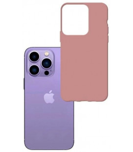 Rožinis dėklas Apple iPhone 14 Pro telefonui "3mk Matt Case"