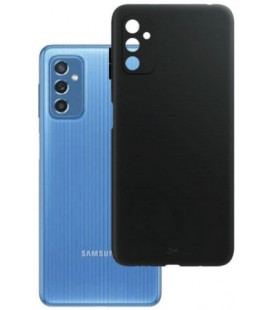 Matinis juodas dėklas Samsung Galaxy M52 5G telefonui "3mk Matt Case"