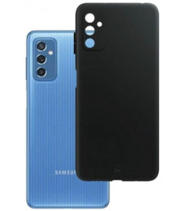 Matinis juodas dėklas Samsung Galaxy M52 5G telefonui "3mk Matt Case"