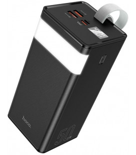 Juoda Išorinė baterija Power Bank 22.5w 50000mAh "Hoco J86A Quick Charge 3.0"