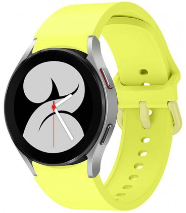 Geltona apyrankė Samsung Galaxy Watch 4 / 5 / 5 Pro / 6 laikrodžiui "Tech-Protect Iconband"