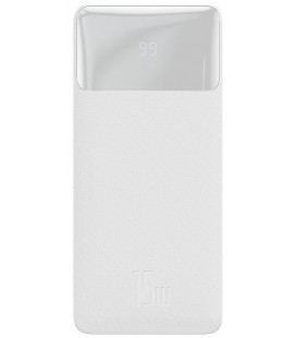 Balta Išorinė baterija Power Bank 15W 30000mAh "Baseus Bipow Type-C PD+2xQuick Charge 3.0"
