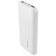 Balta Išorinė baterija Power Bank 10000mAh "Borofone BJ9 Type-C PD+Quick Charge 3.0 (3A)"