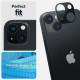 Juoda kameros apsauga Apple iPhone 14 / 14 Plus telefono kamerai apsaugoti "Spigen Optik.TR Camera Protector 2-Pack"