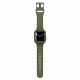 Žalias (Moss) dėklas Apple Watch 7 / 8 / 9 (45mm) laikrodžiui "Spigen Liquid Air Pro"