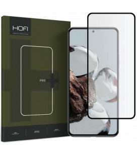 Juodas apsauginis grūdintas stiklas Xiaomi 12T / 12T Pro telefonui "HOFI Glass Pro+"