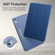 Mėlynas atverčiamas dėklas Apple iPad 10.9 2022 planšetei "ESR Ascend Trifold"
