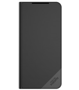 Juodas atverčiamas dėklas Xiaomi Redmi Note 10 4G / 10s telefonui "Made for Xiaomi Book Cover"