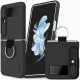 Juodas dėklas Samasung Galaxy Flip 4 telefonui "Nillkin CamShield Silky"