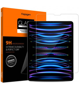 Apsauginis grūdintas stiklas Apple iPad Air 4 / 5 / Pro 11 planšetei "Spigen Glas.TR Slim"