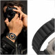 Gelsva apyrankė Apple Watch 4 / 5 / 6 / 7 / 8 / 9 / SE / Ultra 1 / 2 (42 / 44 / 45 / 49 mm) laikrodžiui "Tech-Protect Nylon Pro"