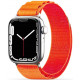 Oranžinė apyrankė Apple Watch 8 / 9 / 10 / 11 / SE / ULTRA (44 / 45 / 46 / 49 MM) laikrodžiui "Tech-Protect Nylon Pro"