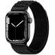 Juoda apyrankė Apple Watch 4 / 5 / 6 / 7 / 8 / 9 / SE / Ultra 1 / 2 (42 / 44 / 45 / 49 mm) laikrodžiui "Tech-Protect Nylon Pro"