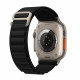 Juoda apyrankė Apple Watch 8 / 9 / 10 / 11 / SE / ULTRA (44 / 45 / 46 / 49 MM) laikrodžiui "Tech-Protect Nylon Pro"